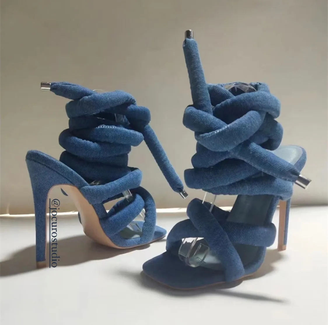 Act Up Lace Up Heels