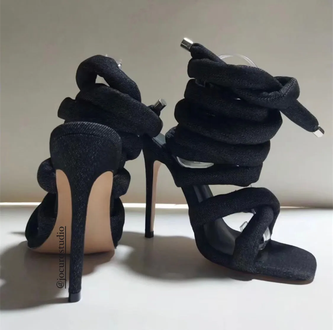 Act Up Lace Up Heels