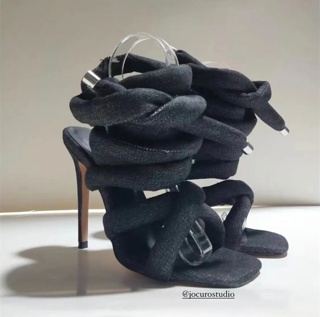 Act Up Lace Up Heels