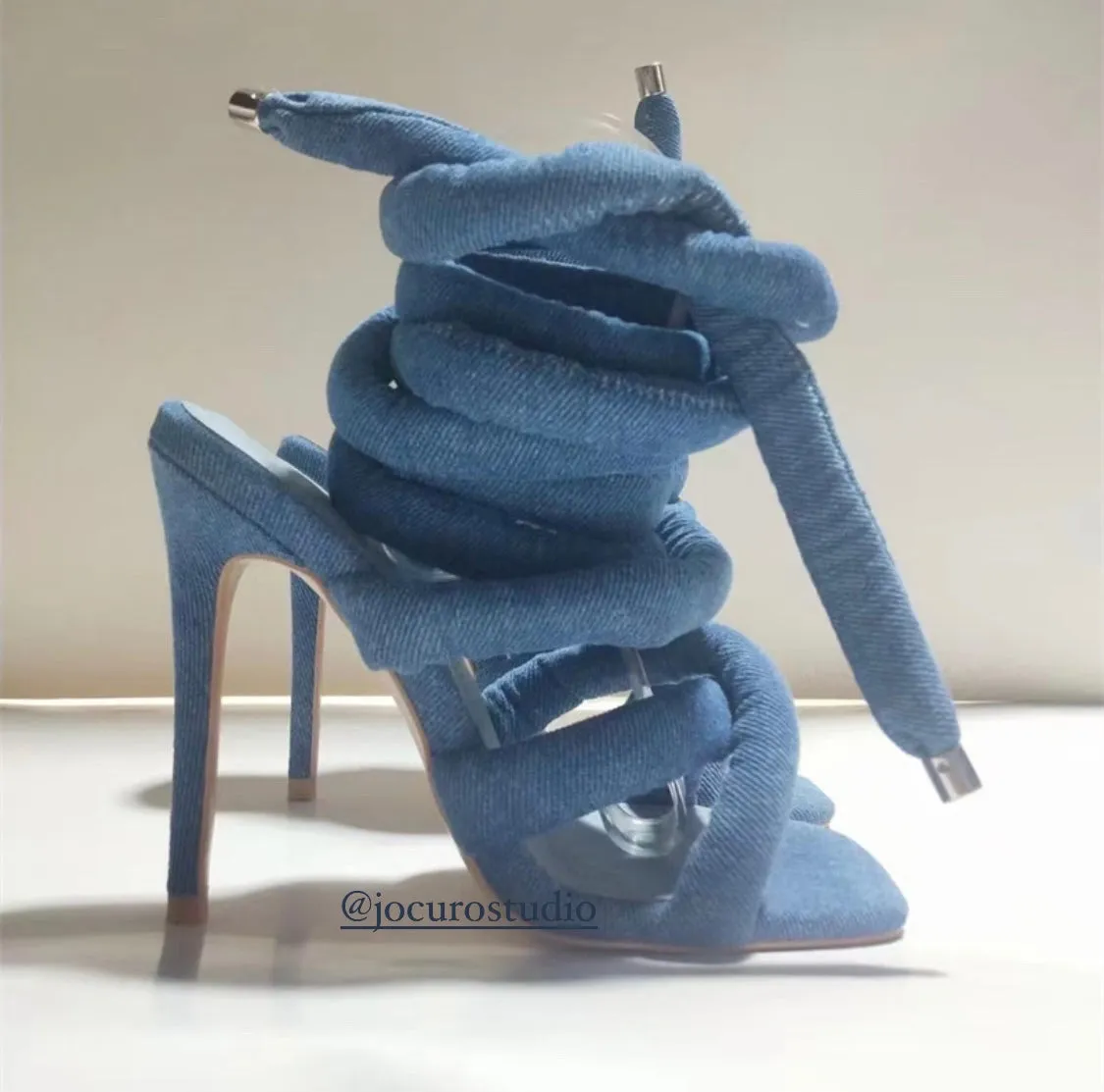 Act Up Lace Up Heels