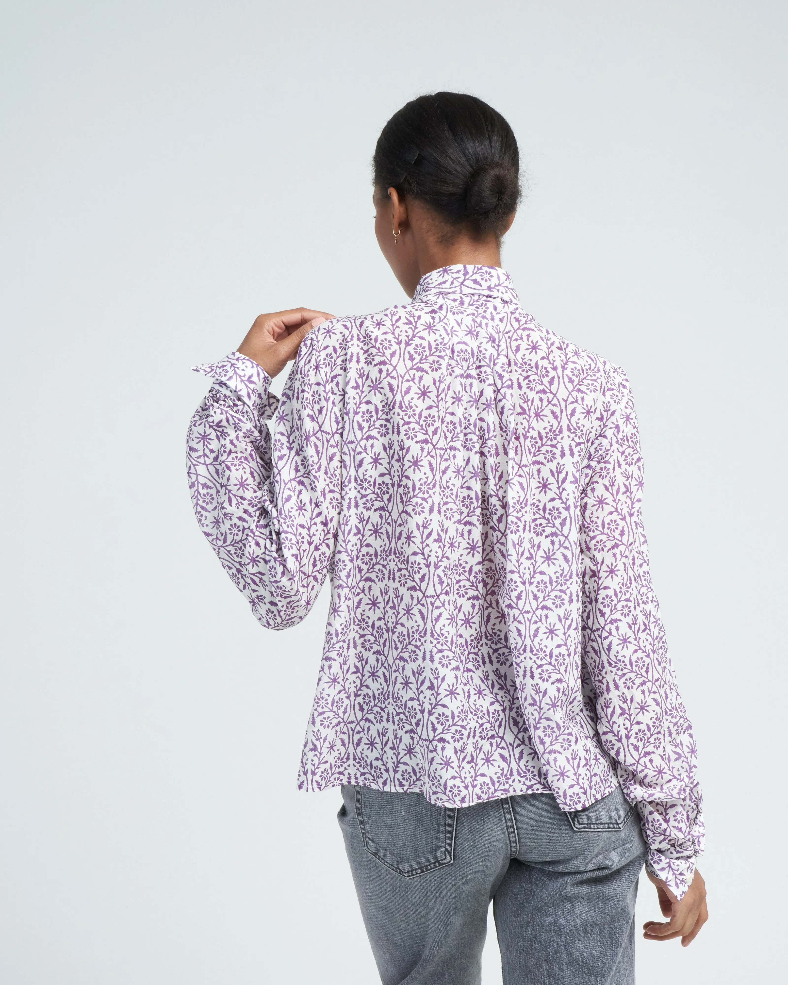 alba top - magic purple