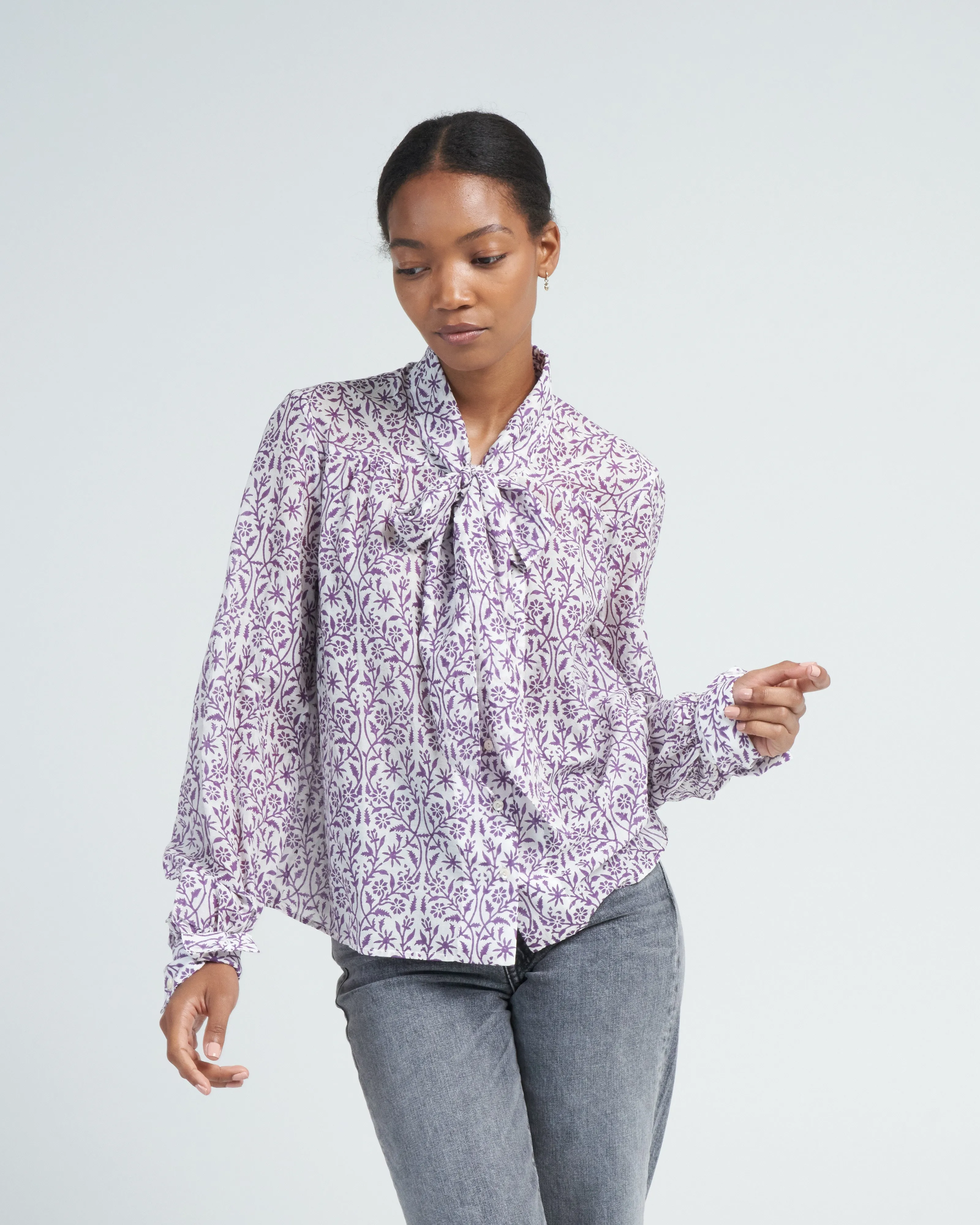 alba top - magic purple