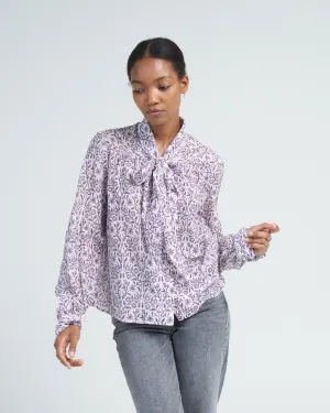 alba top - magic purple