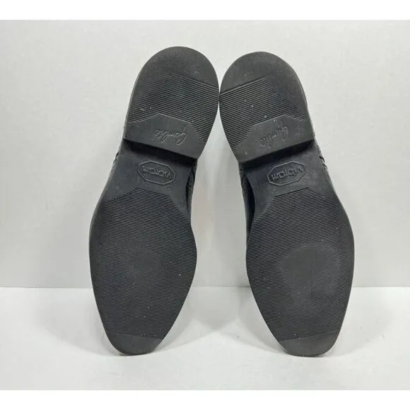 Allen Edmonds Lombard Dress Shoes Mens Size 8 E Black Wingtip Derby Oxfords