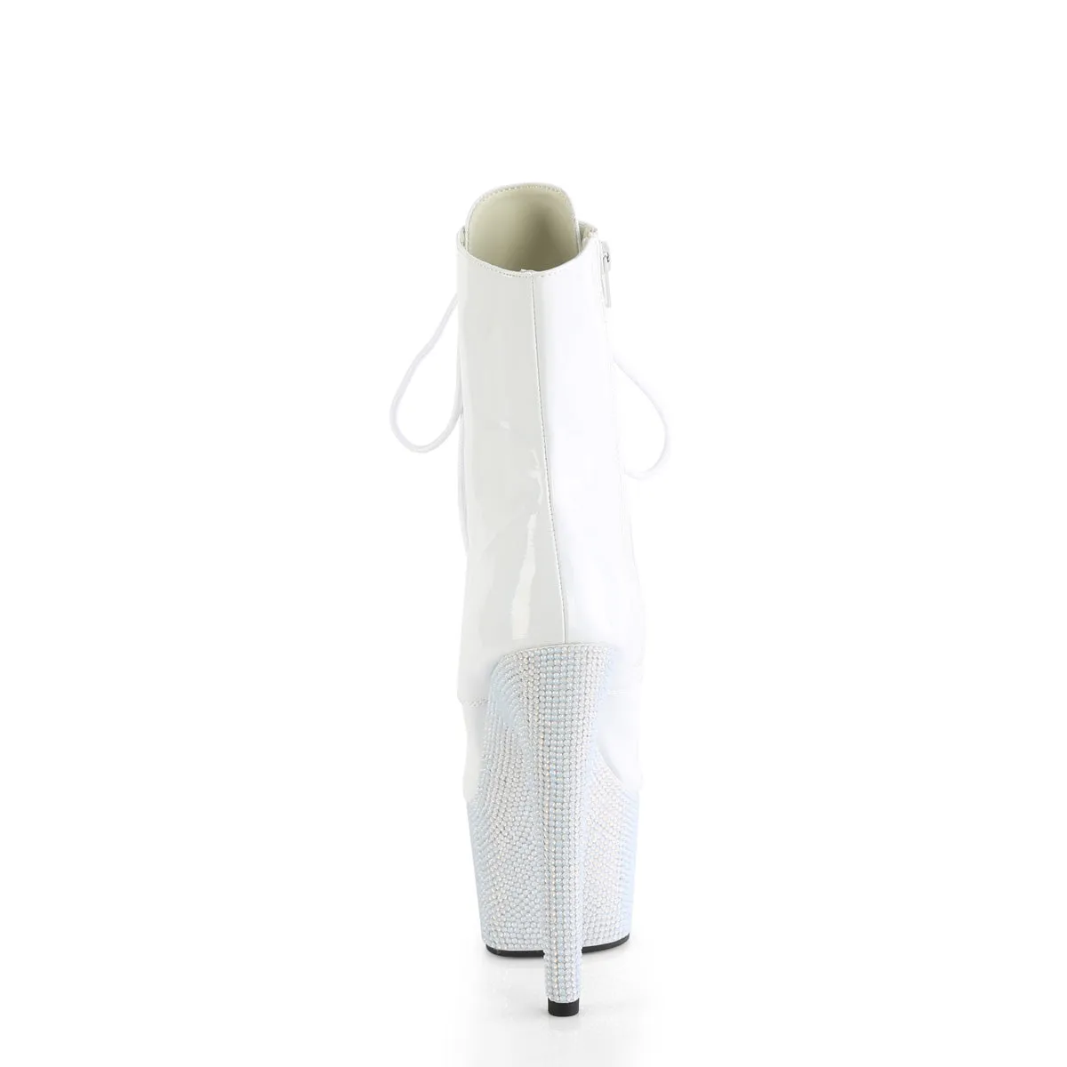 BEJEWELED-1021-7  White Holo Patent/White RS