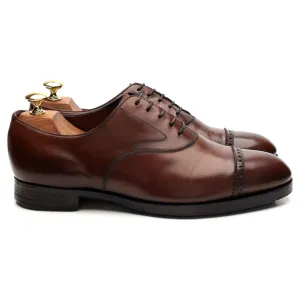 'Berkeley' Brown Leather Oxford UK 7.5 F