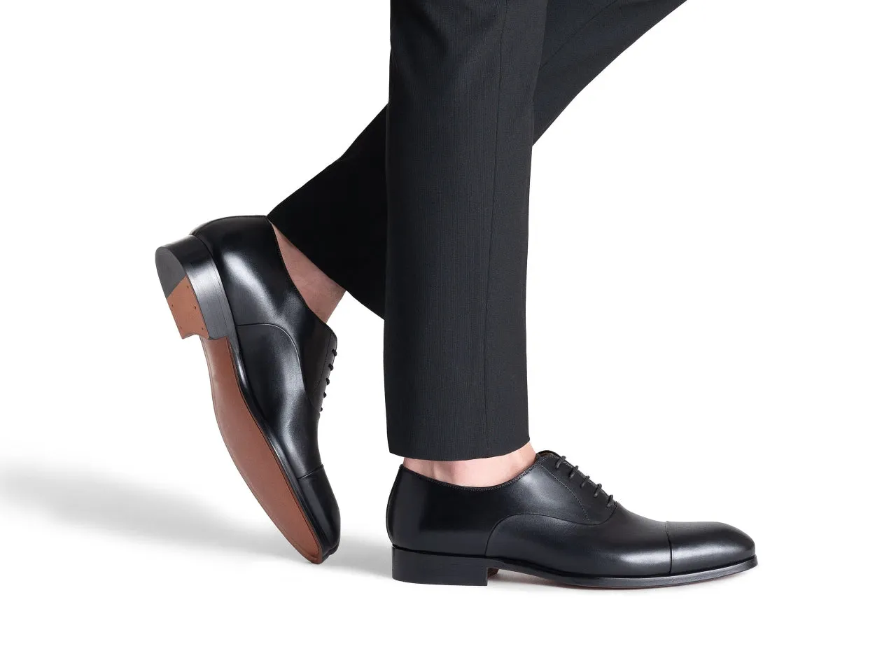 Besro Black Oxford Shoes