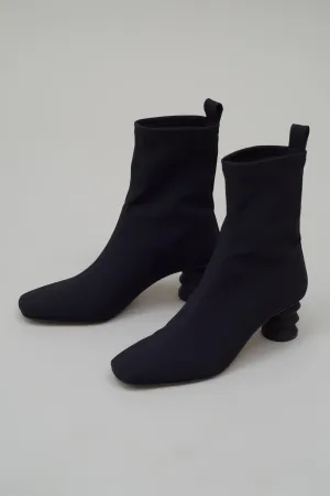 Binx Boot in Matte Lycra - Black