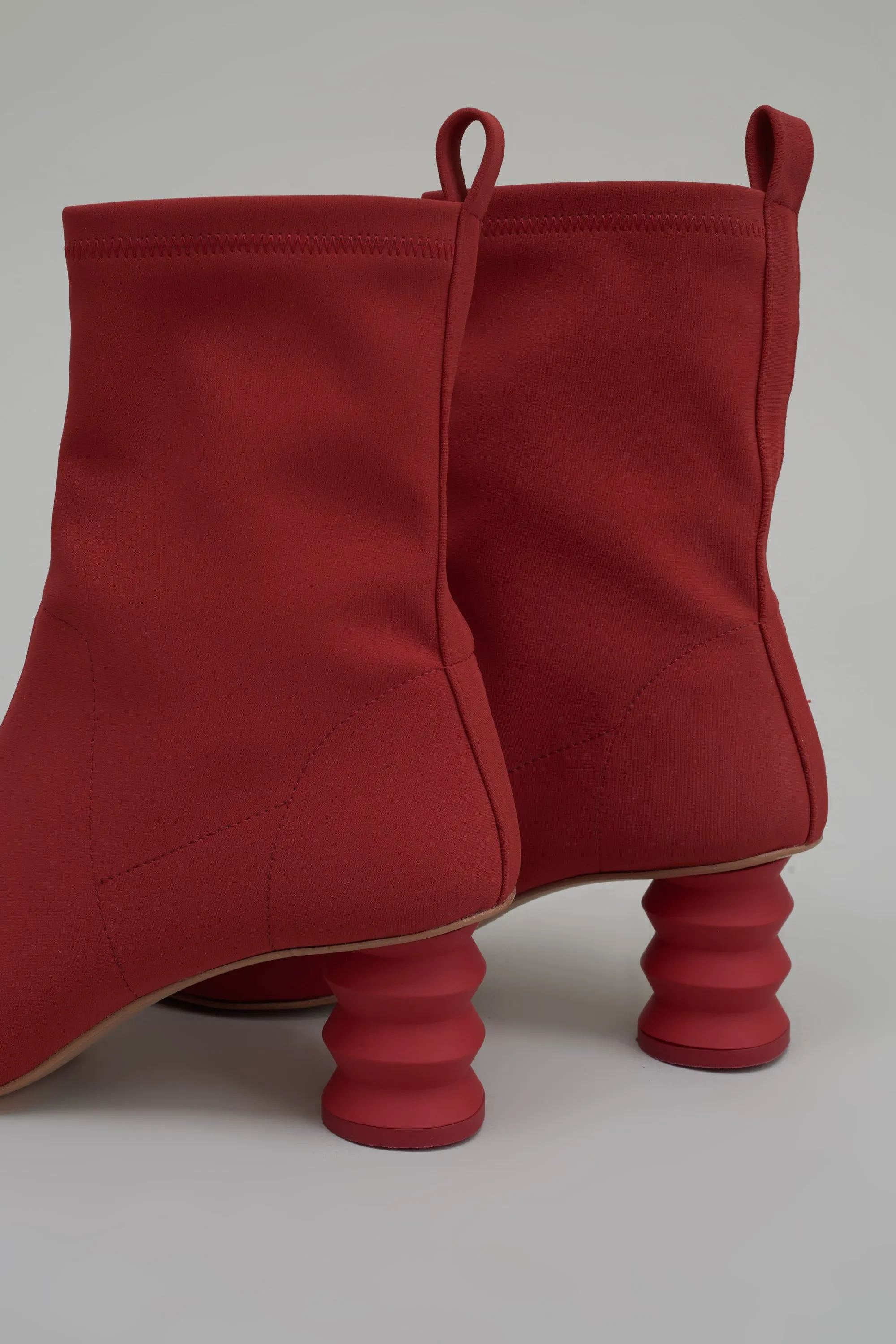 Binx Boot in Matte Lycra - Chili