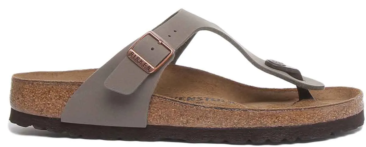 Birkenstock Gizeh In Stone | Regular Fit