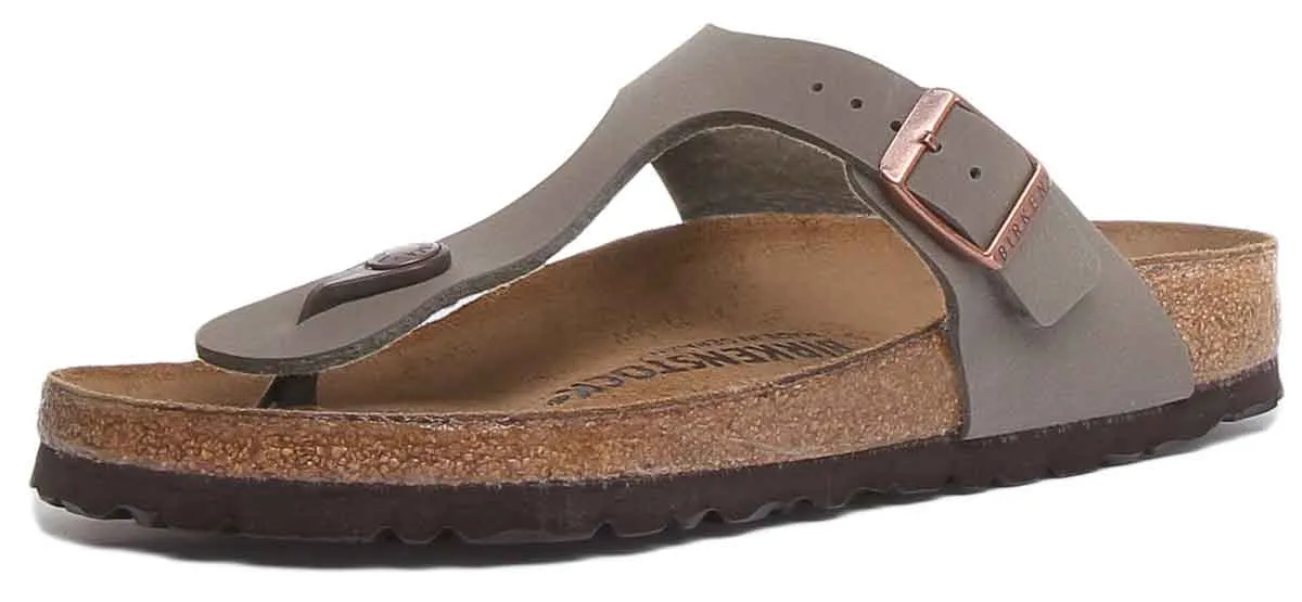 Birkenstock Gizeh In Stone | Regular Fit