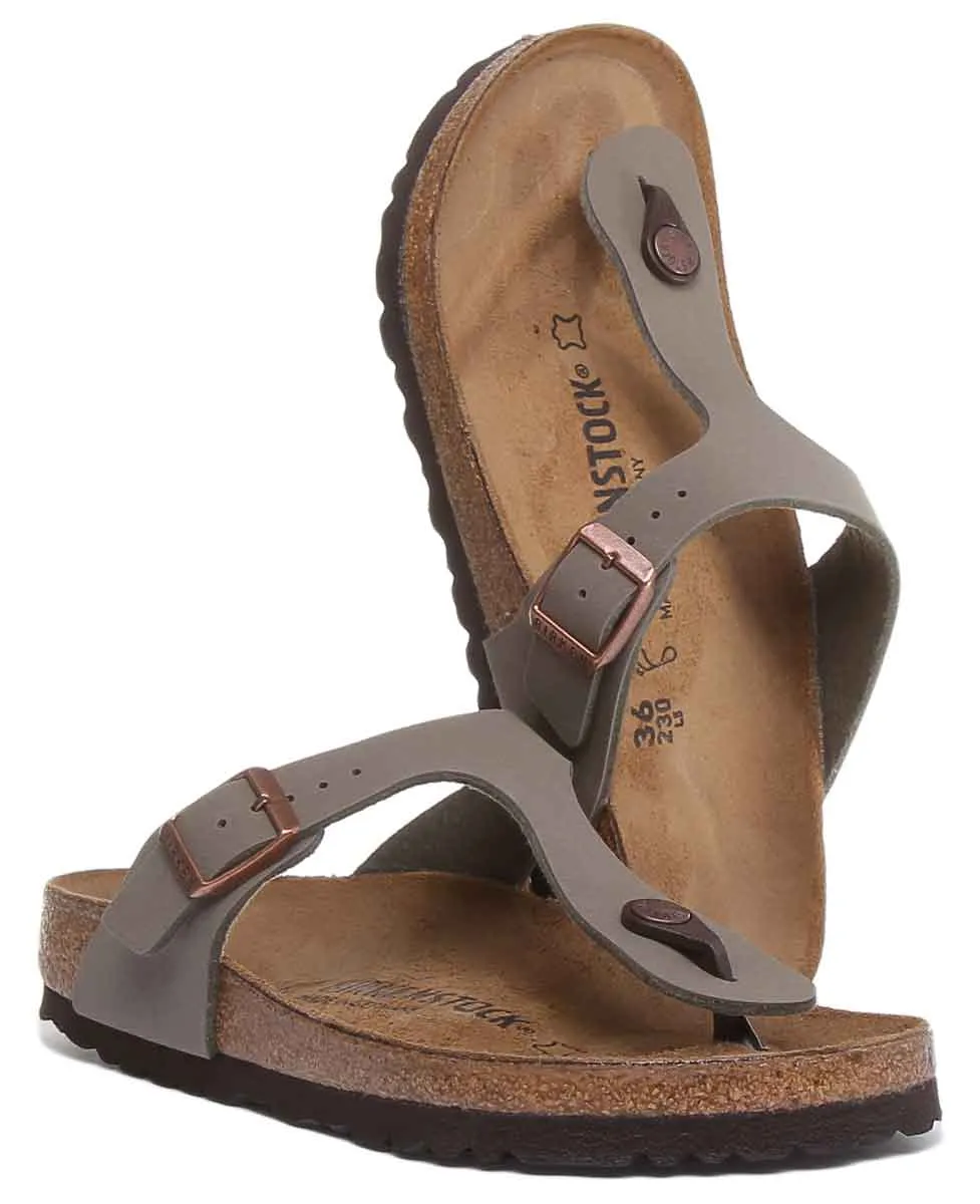 Birkenstock Gizeh In Stone | Regular Fit