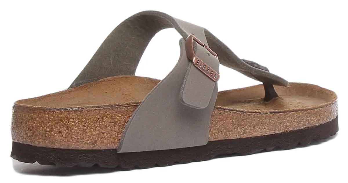 Birkenstock Gizeh In Stone | Regular Fit