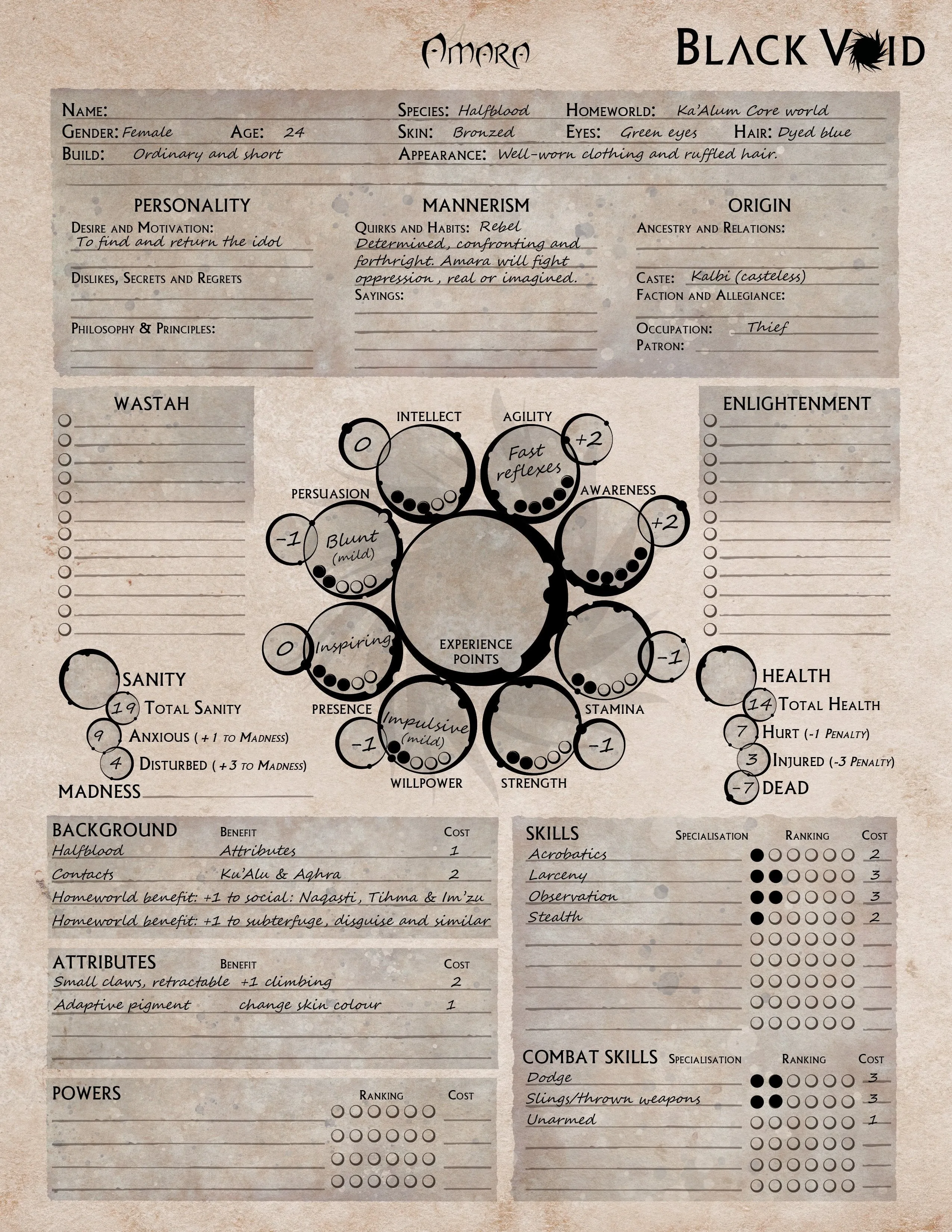 Black Void: The Flight from Salvation Square - PDF (FREE)