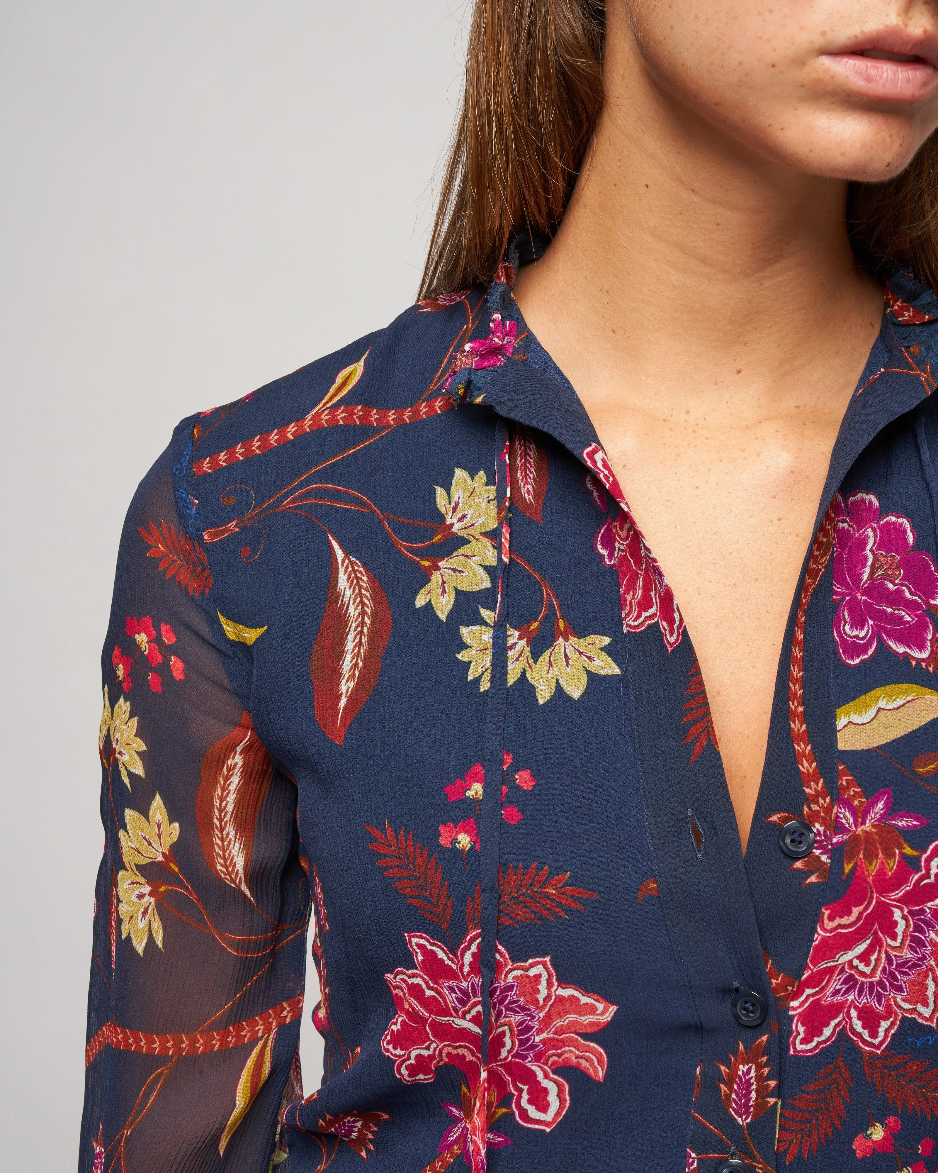 blair dress - ophelia floral midnight