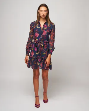 blair dress - ophelia floral midnight