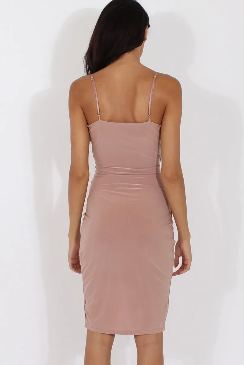 Blush Wrap Around Dress - Kesha