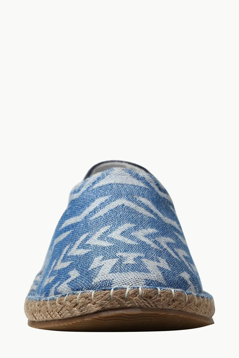Bold Printed Slip On Espadrilles