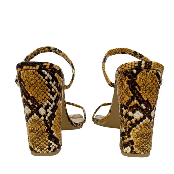 Brenda Snake Skin Heel
