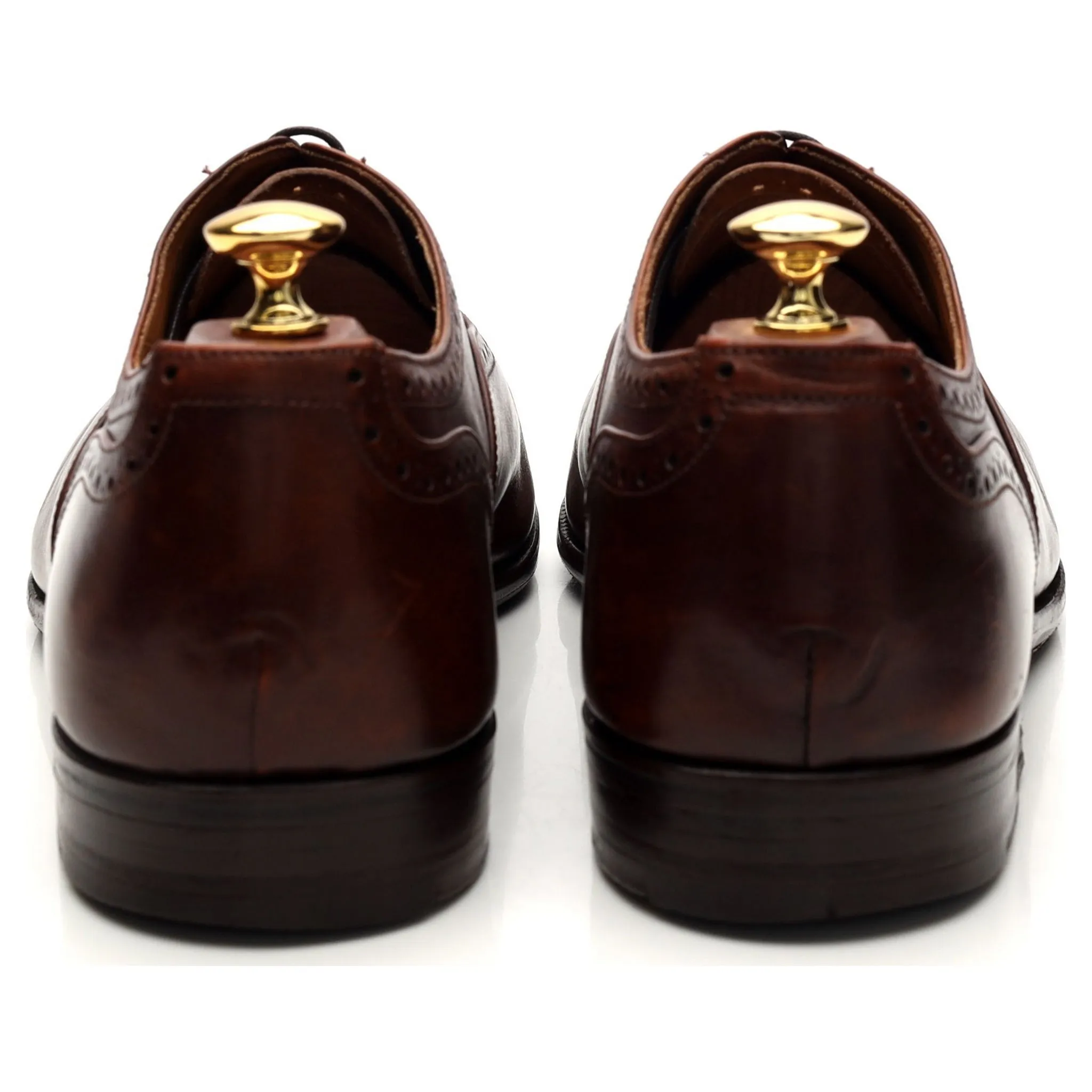 Brown Leather Oxford Brogues UK 9.5