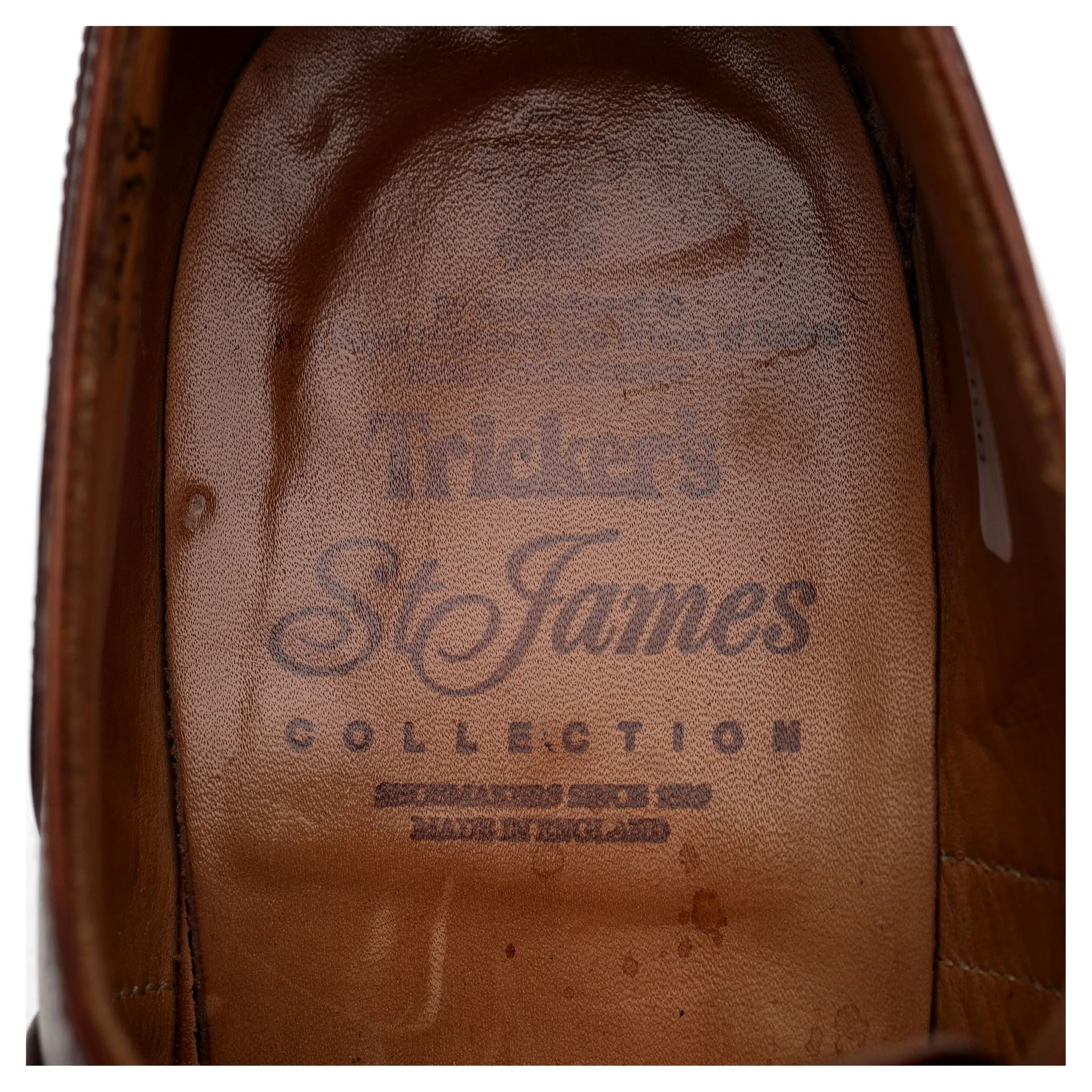 Brown Leather Oxford Brogues UK 9.5