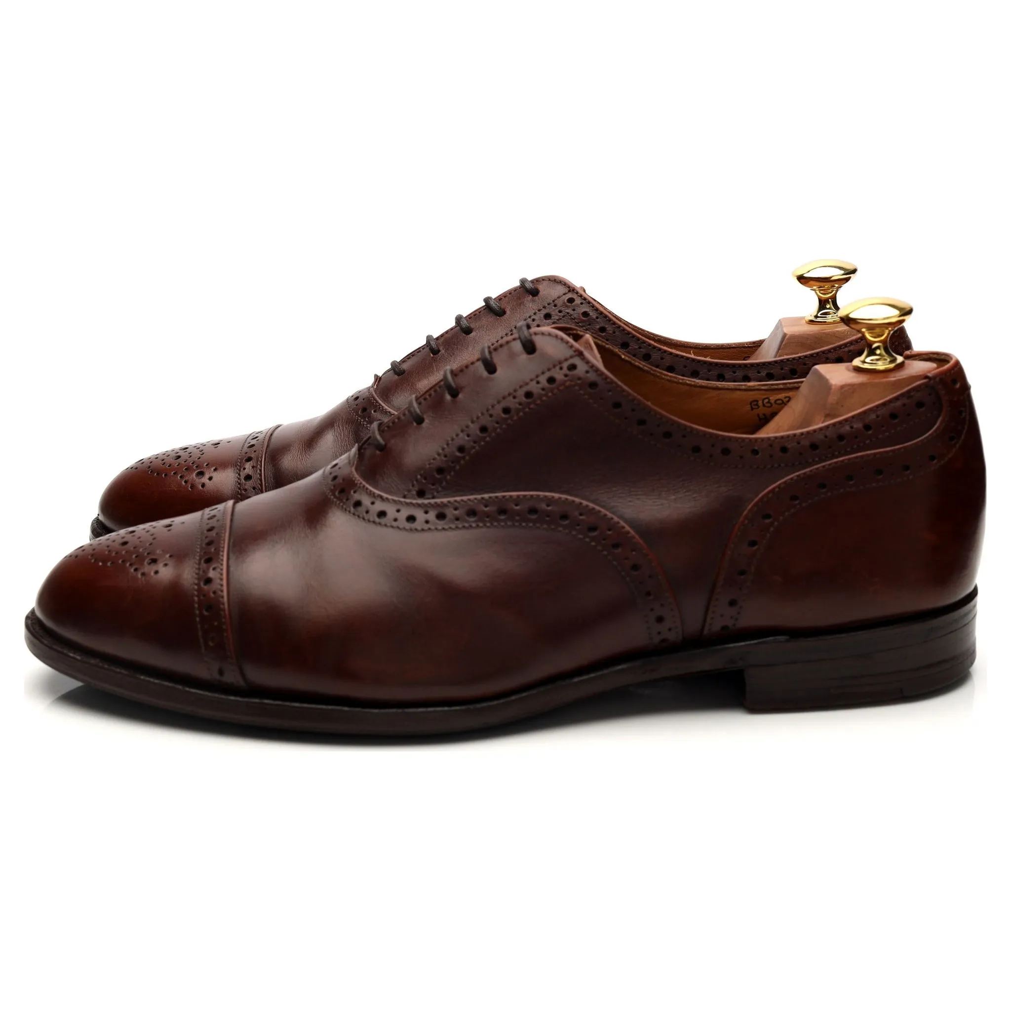 Brown Leather Oxford Brogues UK 9.5