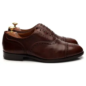 Brown Leather Oxford Brogues UK 9.5