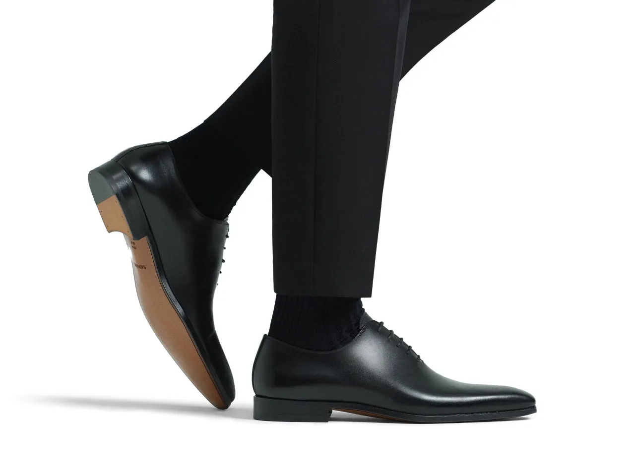 Bruzo Black Oxford Shoes