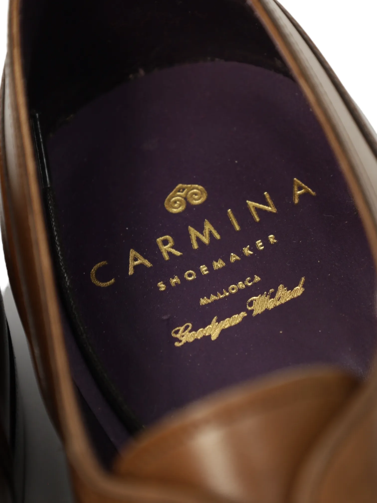 Carmina Brown Cap Toe Oxford Lace-ups