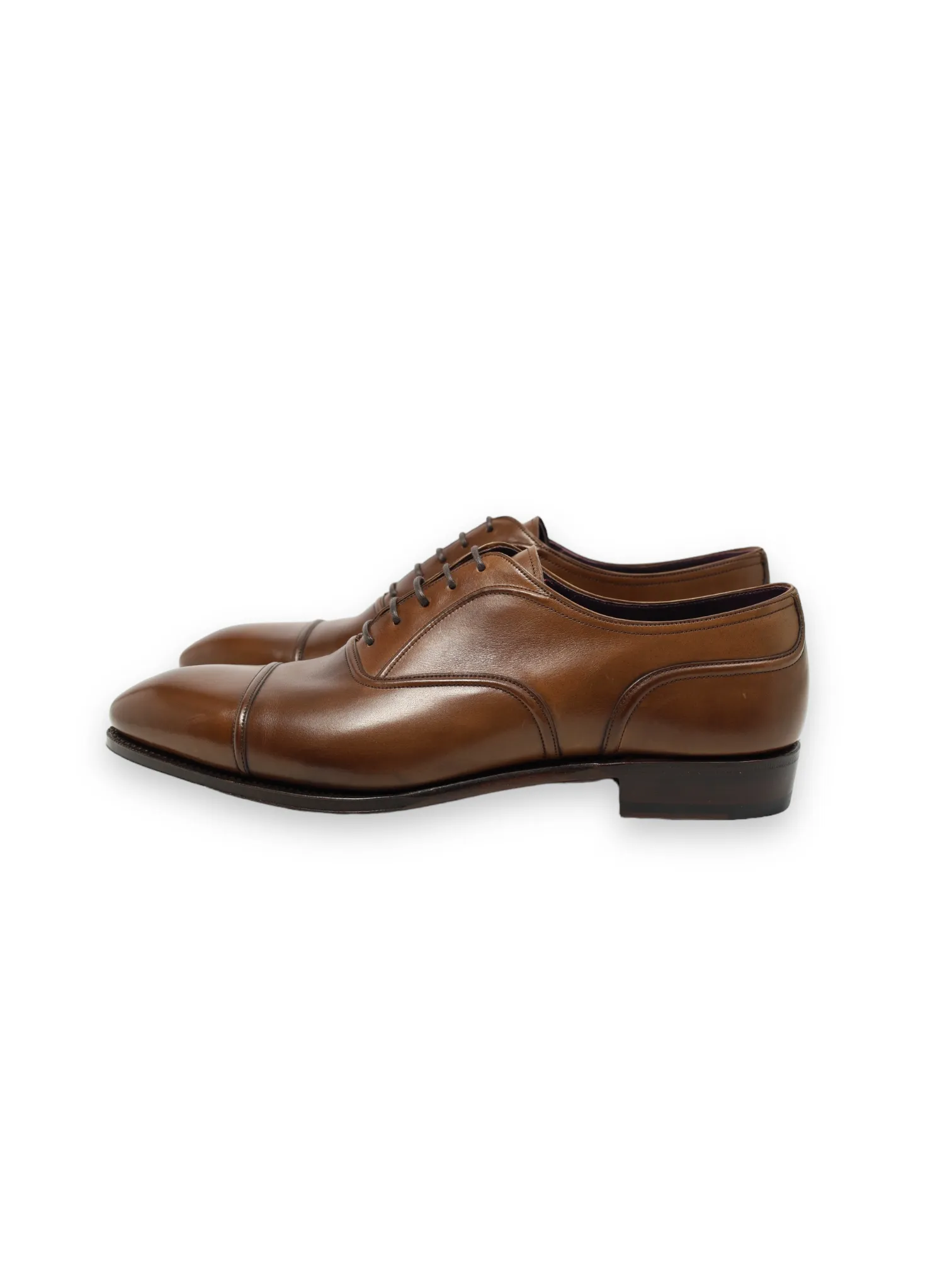 Carmina Brown Cap Toe Oxford Lace-ups