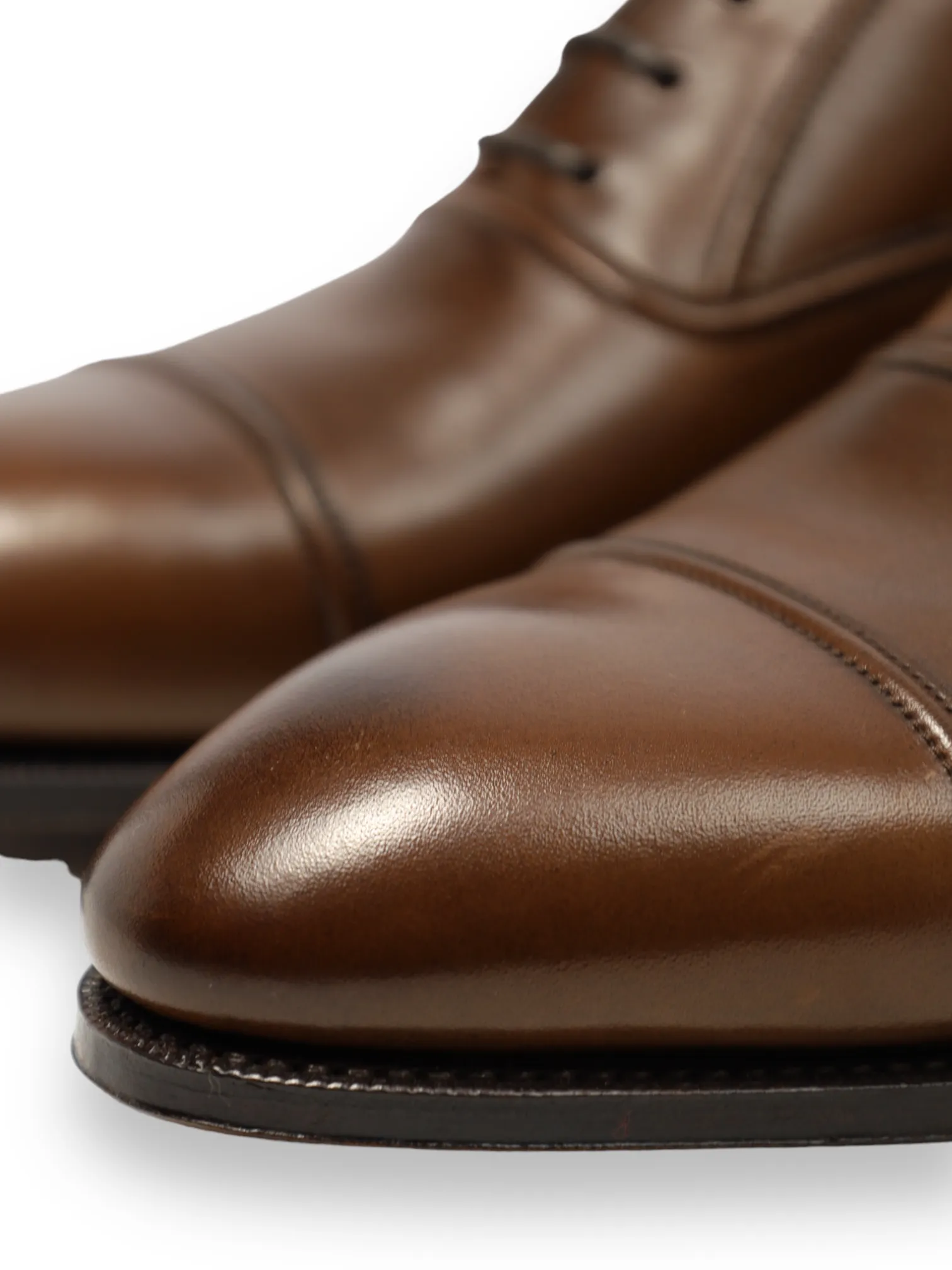 Carmina Brown Cap Toe Oxford Lace-ups