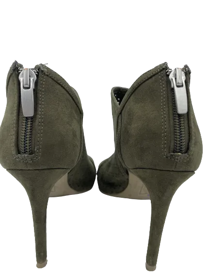 Christian Siriano Moss Green Heels