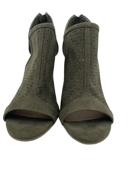Christian Siriano Moss Green Heels