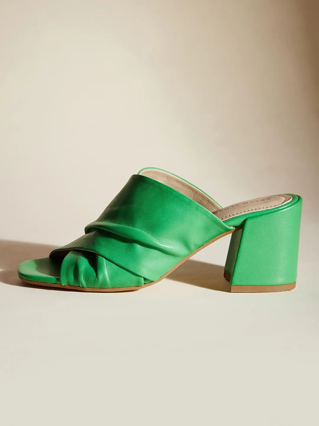 Christine Leather Heels