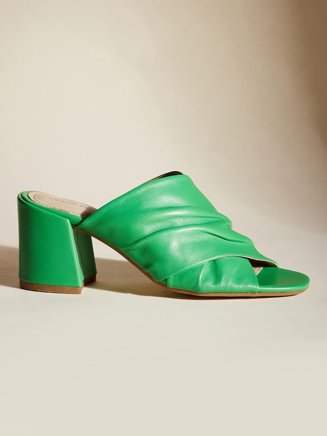 Christine Leather Heels