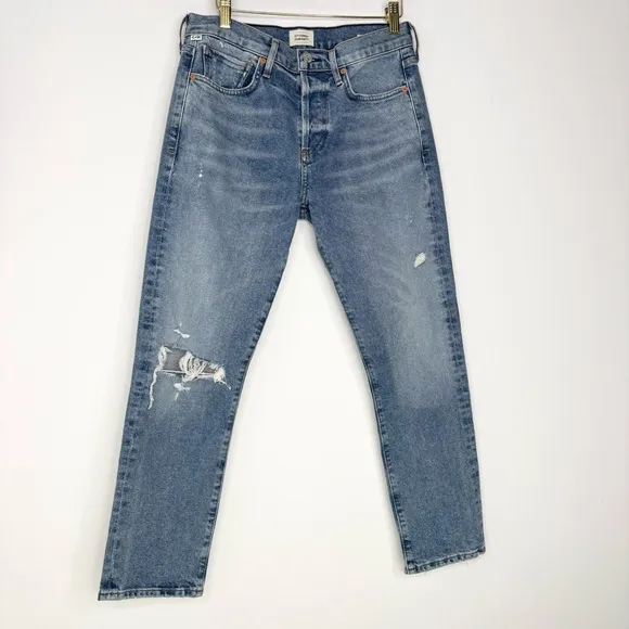 Citizens of Humanity Emerson Slim Boyfriend Jeans in Meadow Size 26