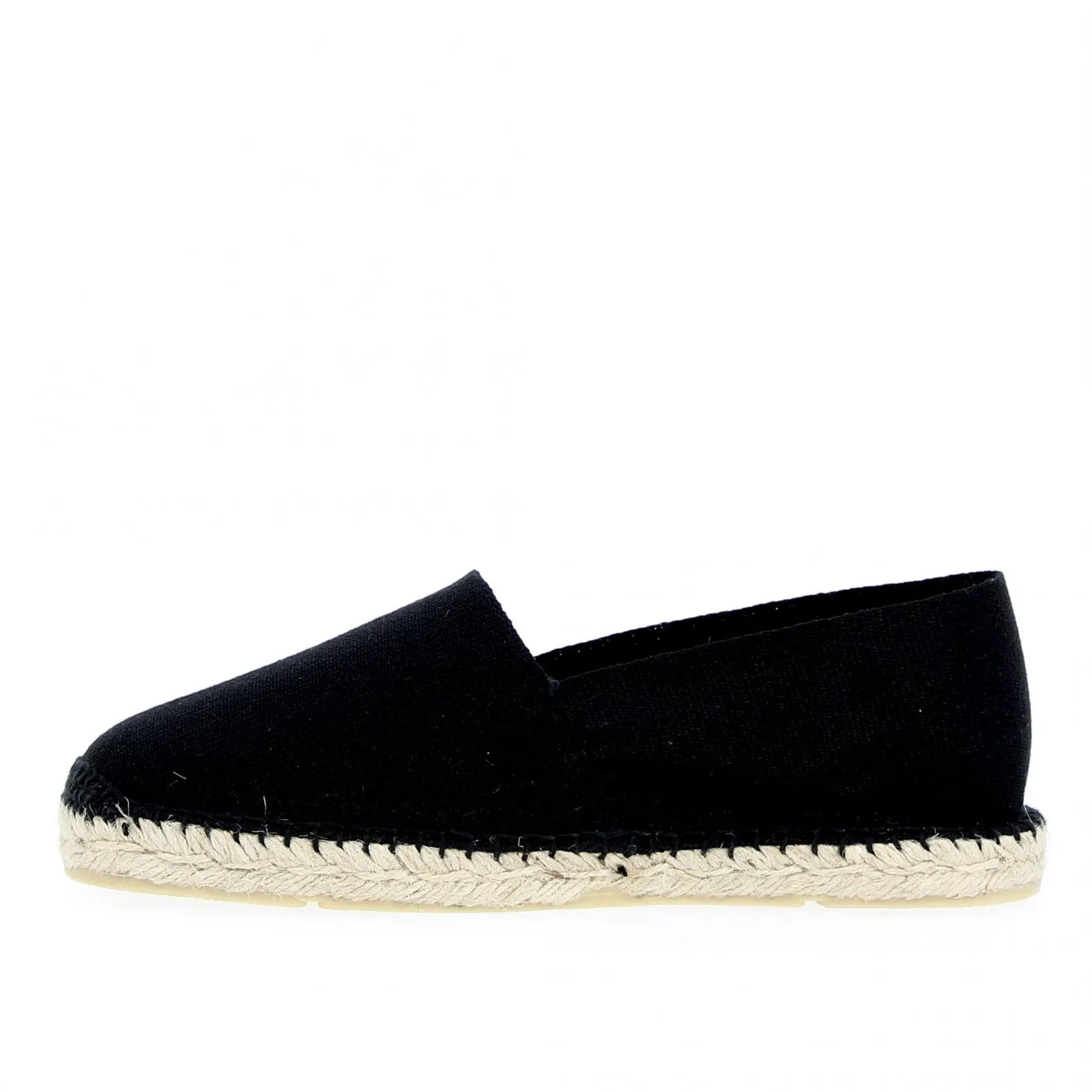 Classic Black Espadrilles | Hand-Sewn & 100% Made in France