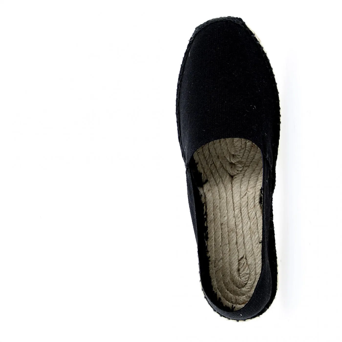 Classic Black Espadrilles | Hand-Sewn & 100% Made in France