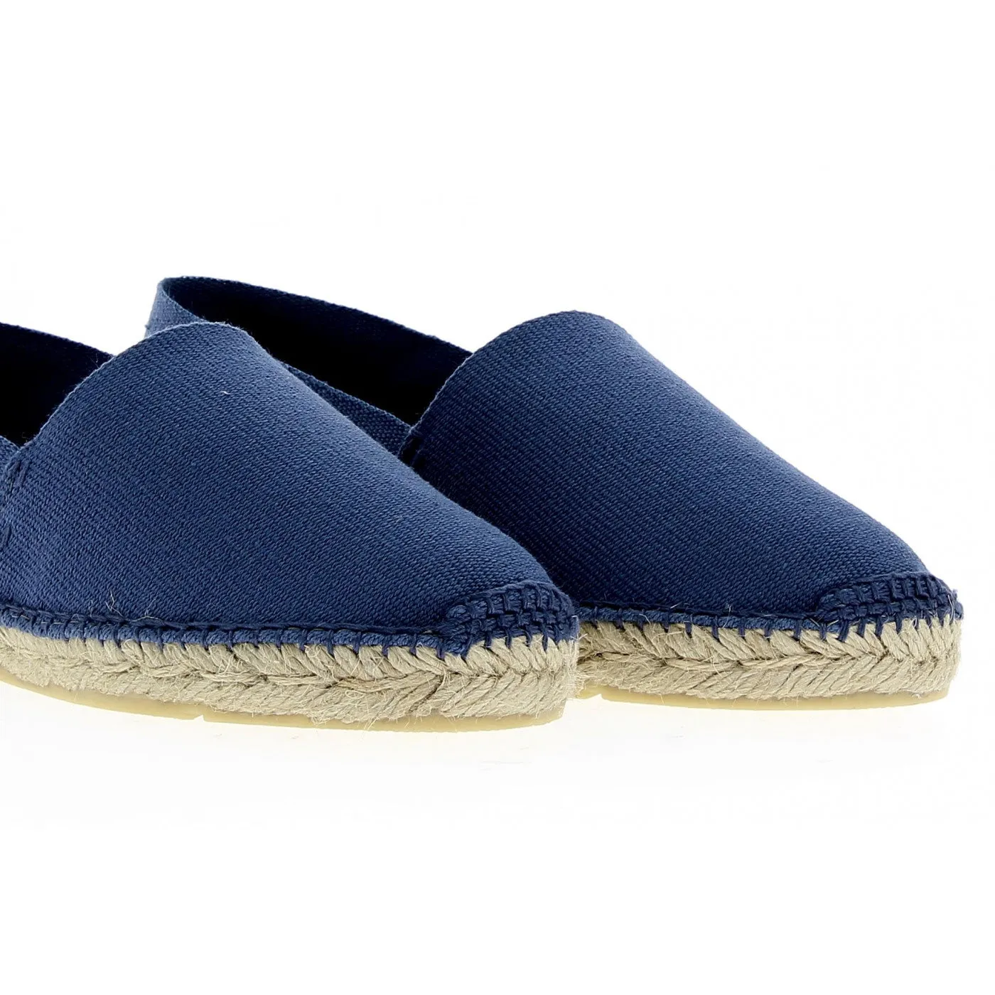 Classic Blue Espadrilles | Hand-Sewn & 100% Made in France