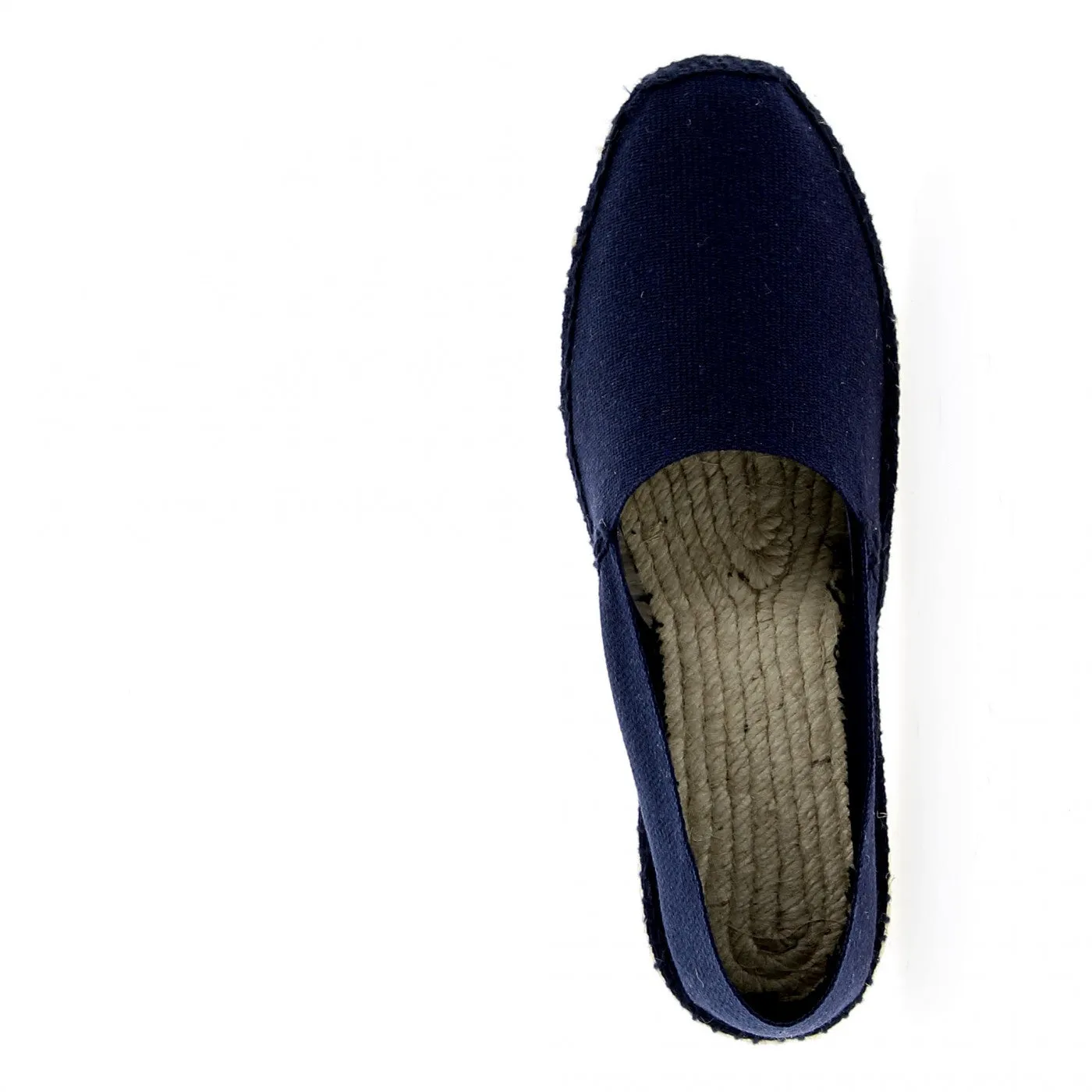 Classic Navy Blue Espadrilles | Hand-Sewn & 100% Made in France