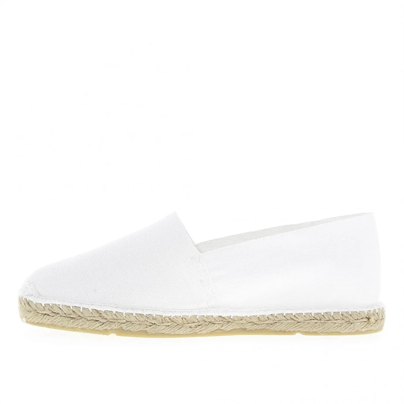 Classic White Espadrilles | Hand-Sewn & 100% Made in France