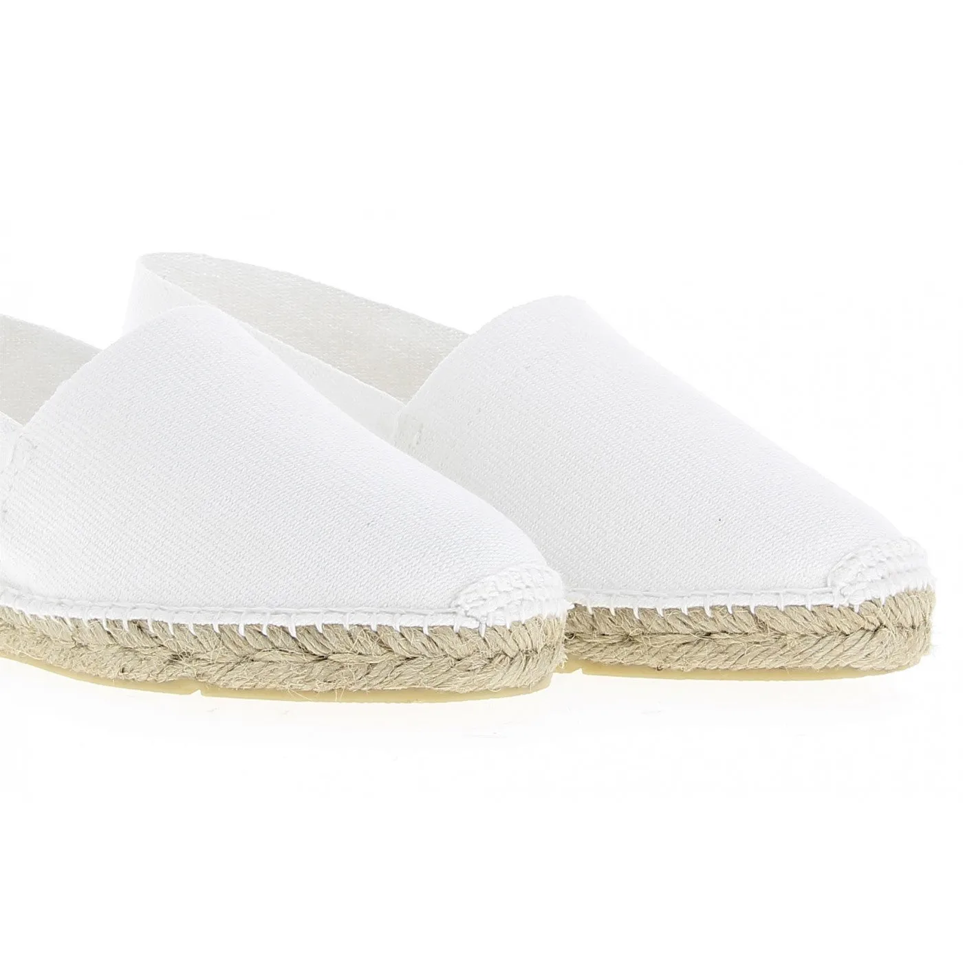 Classic White Espadrilles | Hand-Sewn & 100% Made in France