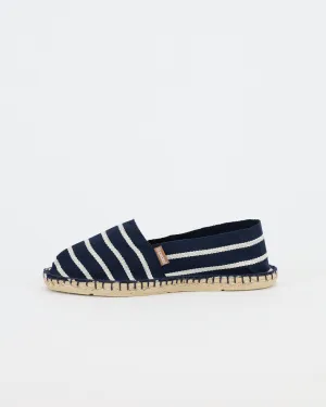Classic Women Striped - marine/ecru