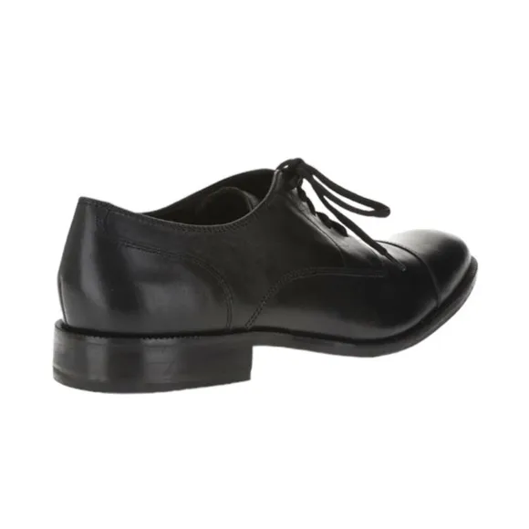 COLE HAAN Black Leather Benton Cap Toe Oxford ll Dress Shoes Men's Size 8