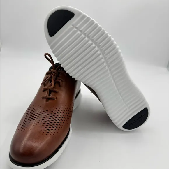 Cole Haan Men's 2.ZERØGRAND Laser Wingtip Oxfords 8.5 Wide