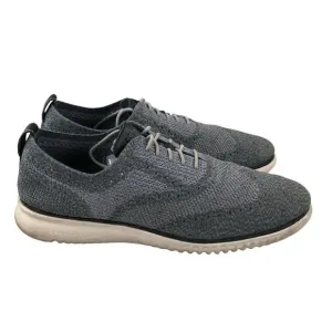 Cole Haan Men's Size 13M 2.ZeroGrand Magnet Ironstone Grey Wingtip Oxfords