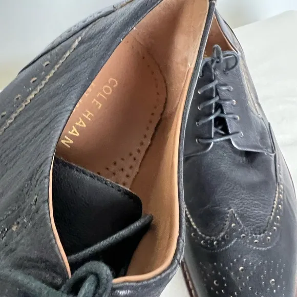 Cole Haan Warren Welt Grandos Wingtip Oxfords Size 12
