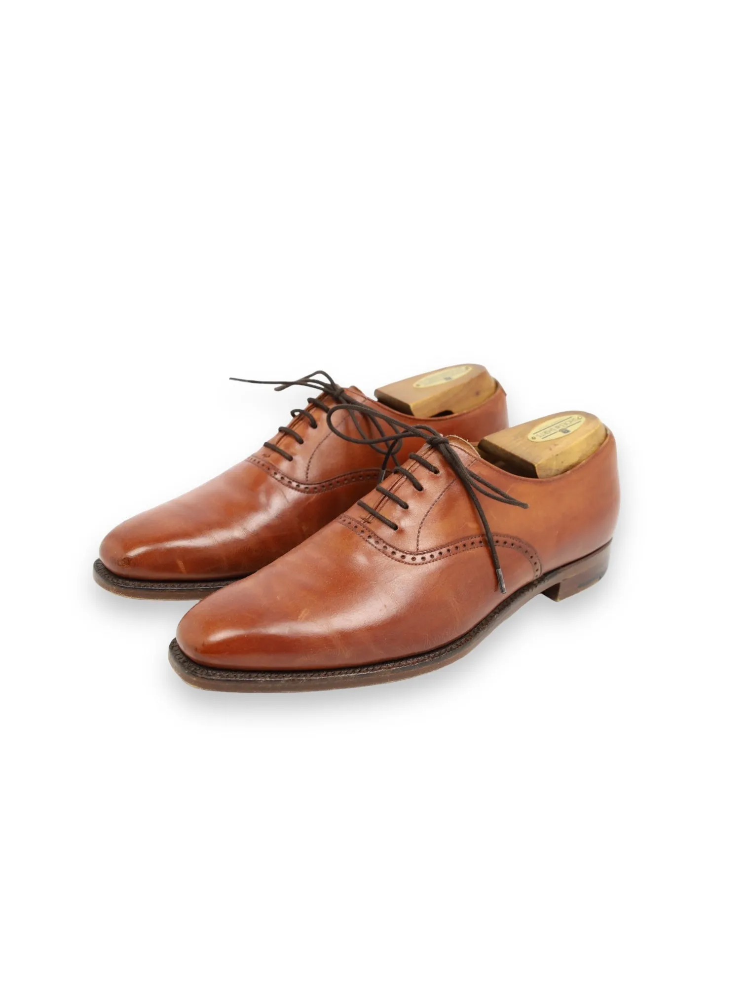Crockett & Jones Cognac Brown Dalton Oxford
