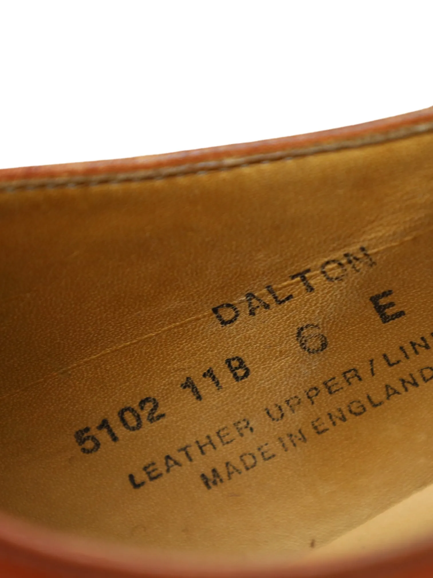 Crockett & Jones Cognac Brown Dalton Oxford