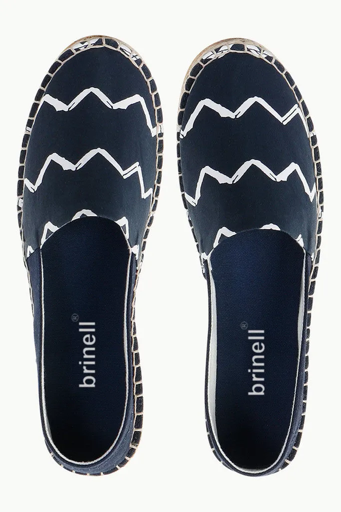 Cut N Sew Wave Print Espadrilles
